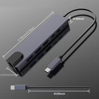 Hub Adaptador Multipuerto 6 en 1 USB-C
