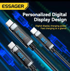 Cable USB-C Essager 240W con Pantalla Digital (2M)