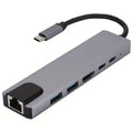 Hub Adaptador Multipuerto 6 en 1 USB-C