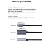 Adaptador USB-C a HDMI 4K 30Hz Ultra HD